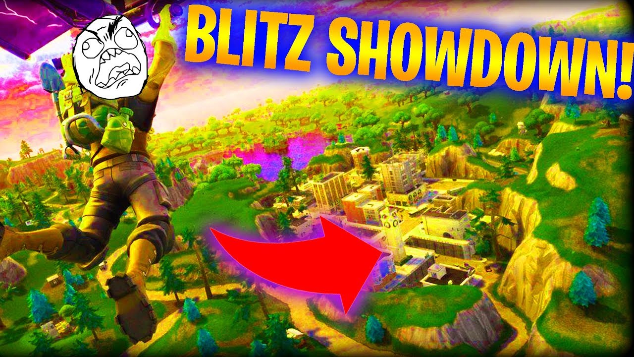 *NEW* CRAZY GAMEPLAY! in Fortnite: BLITZ SHOWDOWN!!