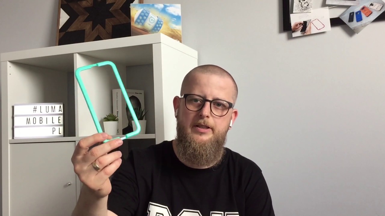 Jak dobrze i równo nakleić szkło na ekran? ESR szkło hartowane z ramką montażową do iPhone