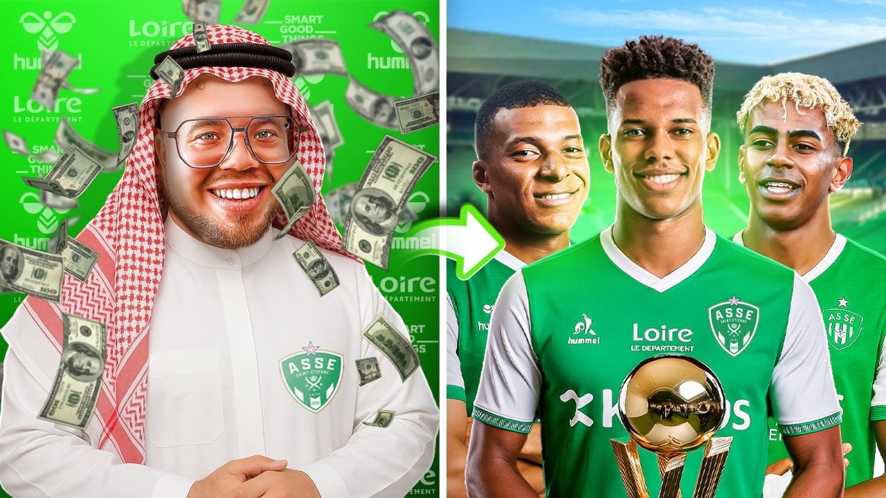 Przejąłem SAINT-ÉTIENNE i kupiłem... WSZYSTKICH!!! 🏆😱