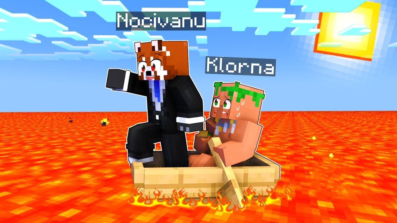 MINECRAFT INUNDAT de LAVA! E Posibil?