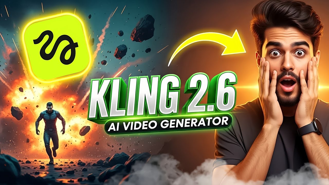 KLING 2.6 AUDIO Is Here &mdash; AI That Makes Video & Voice Together! I Tested And It&rsquo;s Actually INSANE!