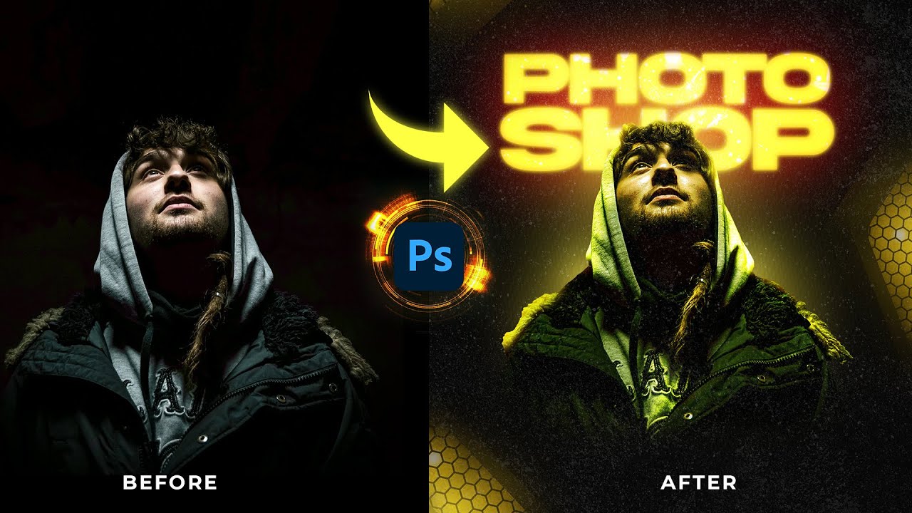 Create Glow & Highlight Effects for Thumbnails &ndash; Easiest Photoshop 2025 Tutorial!