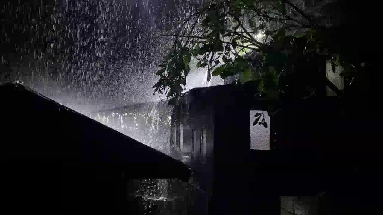Rain on Roof Sounds for Sleeping – Heavy Rain on Roof for Deep Sleep