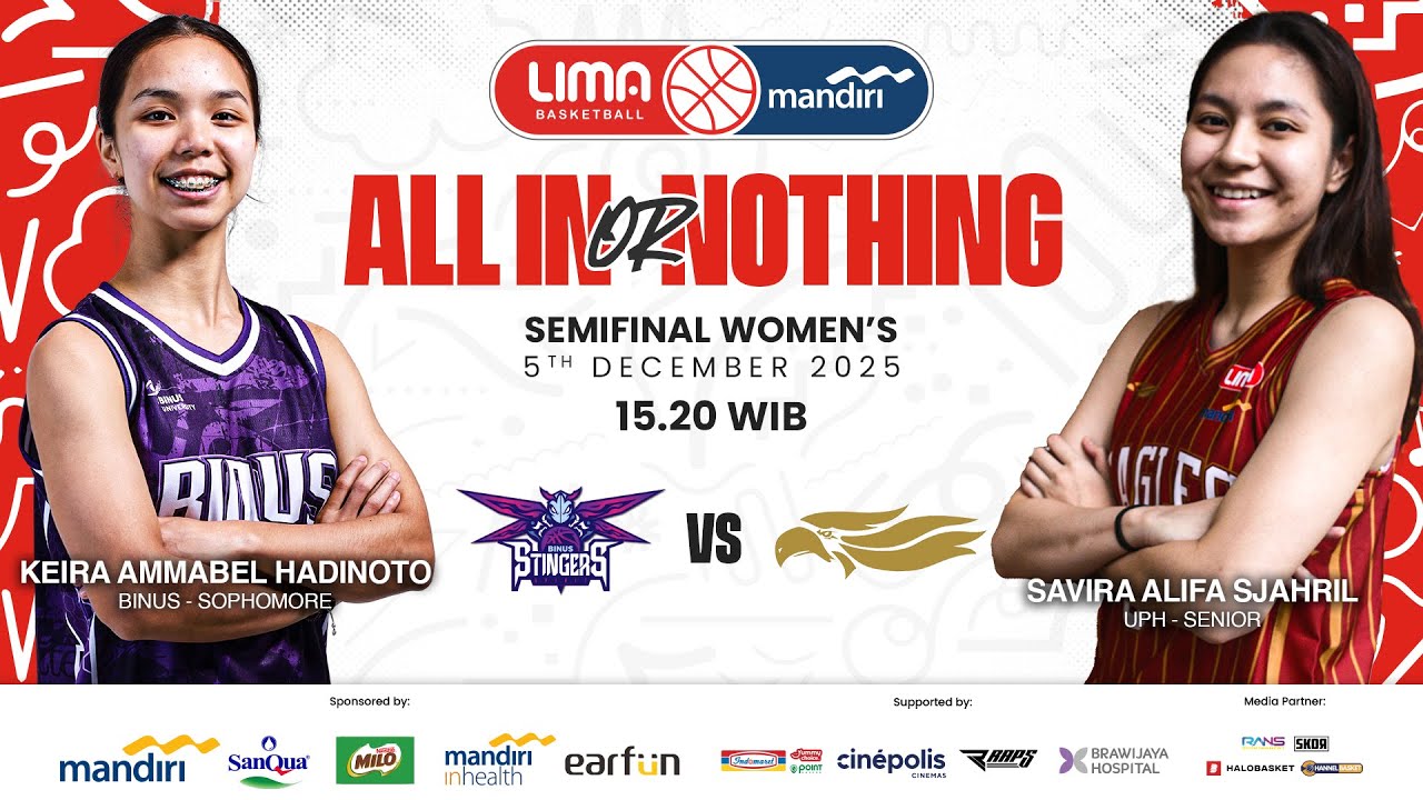 BINUS vs UPH | Semifinal Women's | Jakarta I Dec 5