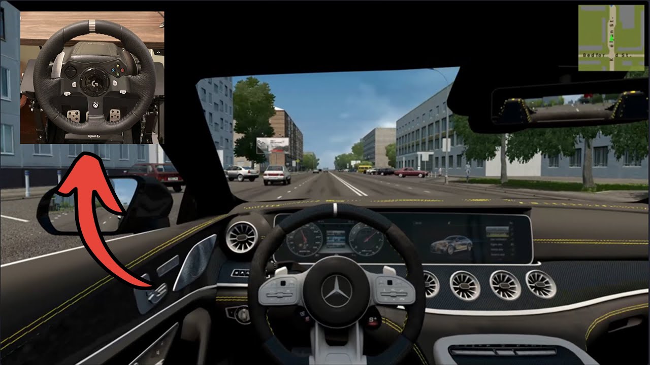 2020 Mercedes-Benz AMG GT63S - City Car Driving [Logitech G920 Gameplay]