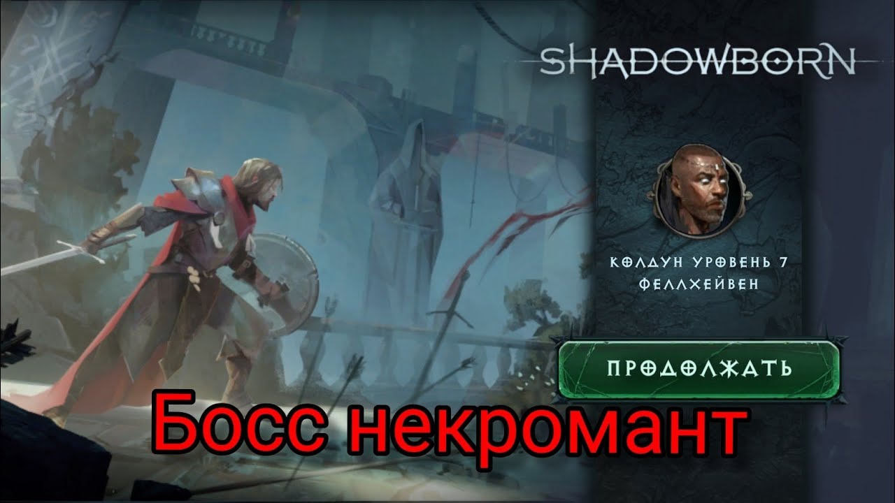 ShadowBorn. Успокоил некроманта. 