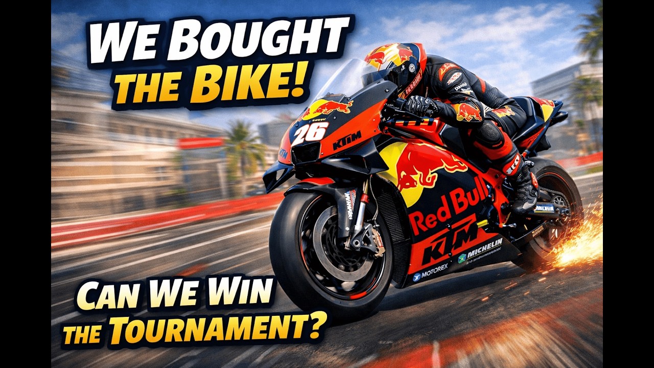 We Bought the Bike!  Can We Win the Tournament?