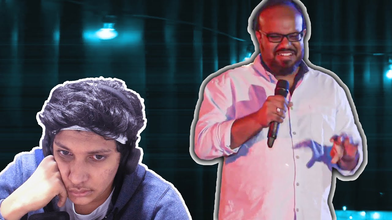 Watching a Tamil Standup Comedian until I laugh..