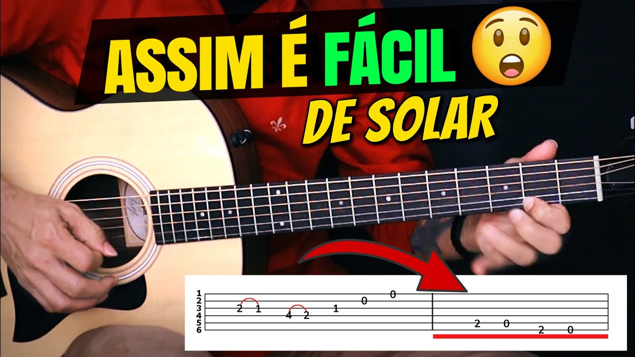 ESSE É O SOLO MAIS PEDIDO - 5 Minutos você aprende - Prof. Sidimar Antunes