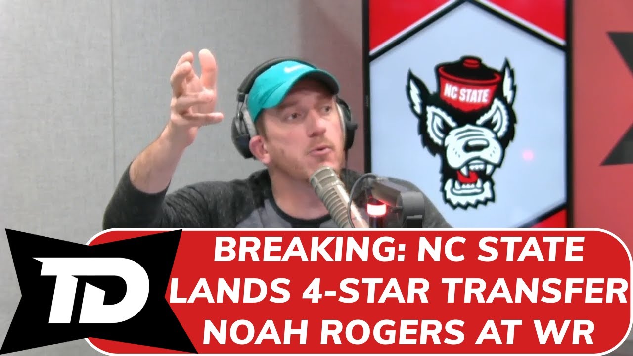 BREAKING: NC State football lands 4-star WR Noah Rogers from Ohio State football via transfer portal