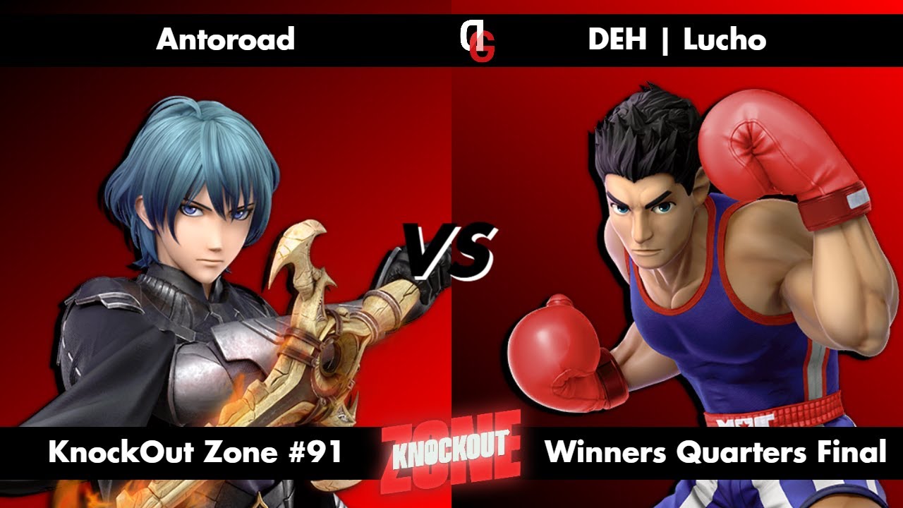 KnockOut Zone #91 - SSBU Winners Quarters Final - Antoroad (Byleth) vs Lucho (Little Mac)