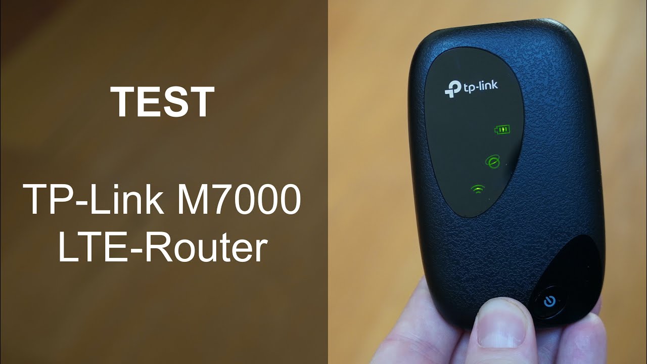 Test: TP-Link M7000 mobiler LTE-Router