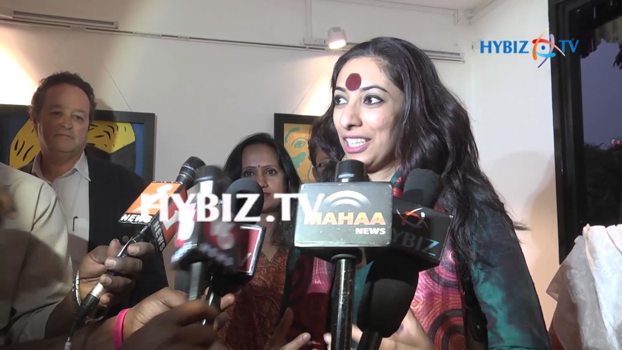 Sravanthi Juluri Unveiled Aga Khan Academy Hyderabad Art Exhibition | hybiz