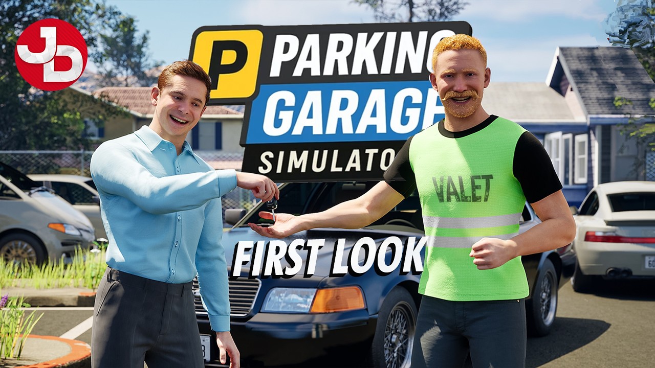 I GOT ARRESTED! Parking Garage Simulator FIRST LOOK