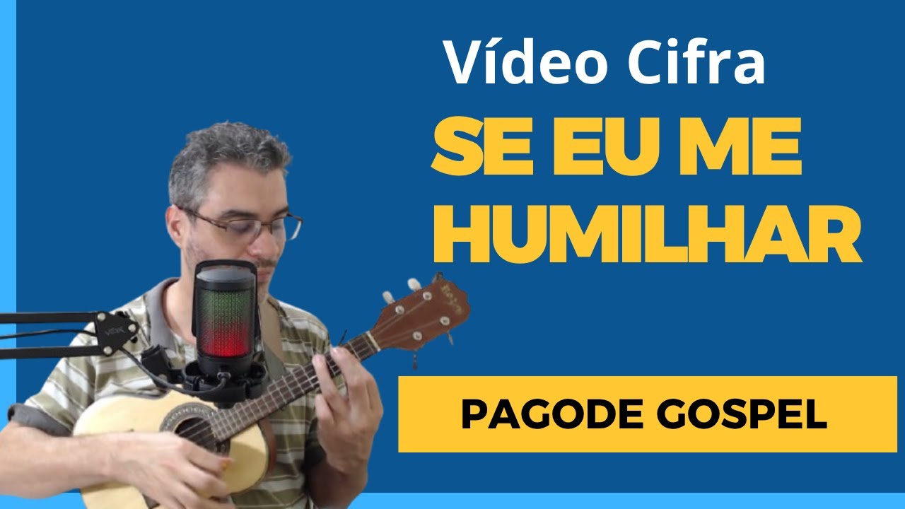 Se eu me humilhar (Discopraise) Pagode Gospel no Cavaquinho com Eduardo Japão #pagodegospel