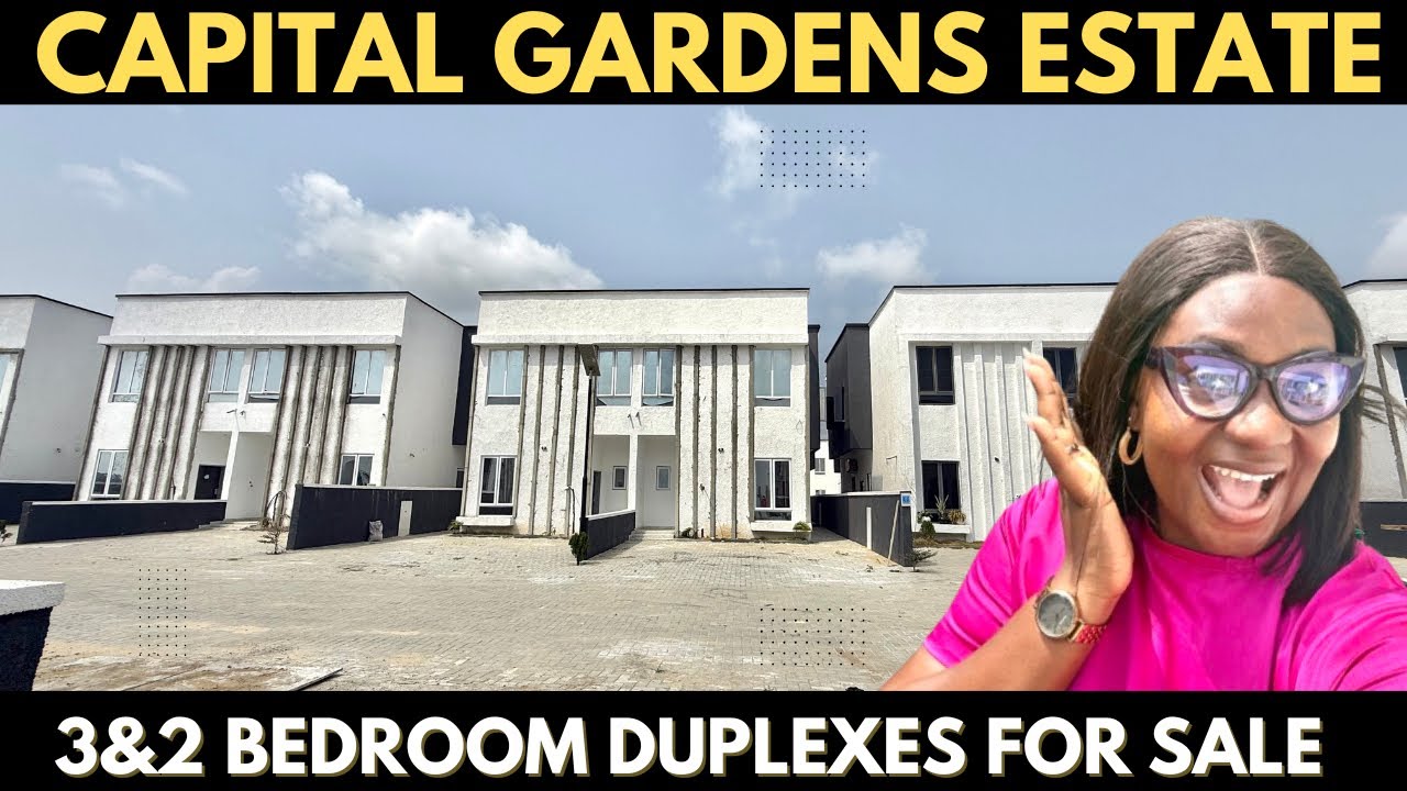 Capital Gardens || House for sale in ibeju lekki || 2 & 3 bedroom