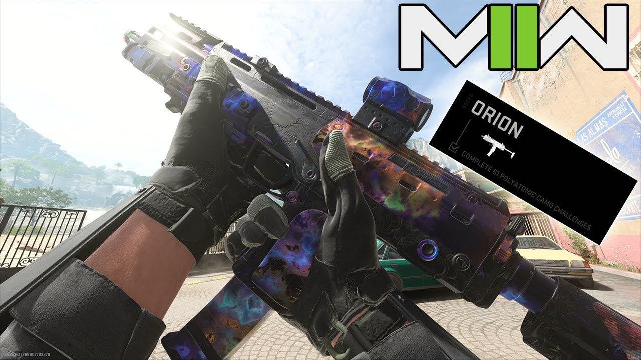 I Unlocked the Orion Camo in Call of Duty Modern Warfare 2!