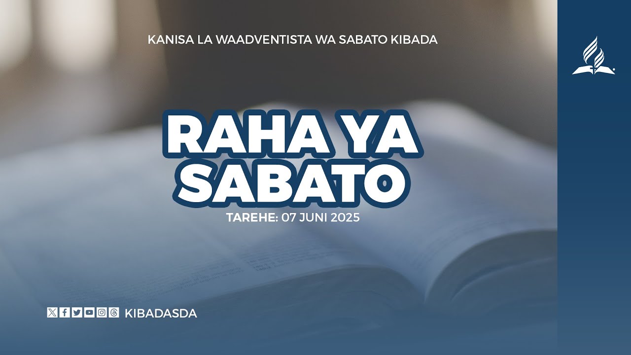 🔴#LIVE:IBADA YA SABATO || OFISI YA WAZEE || 07.06.2025 || Kibada SDA Church
