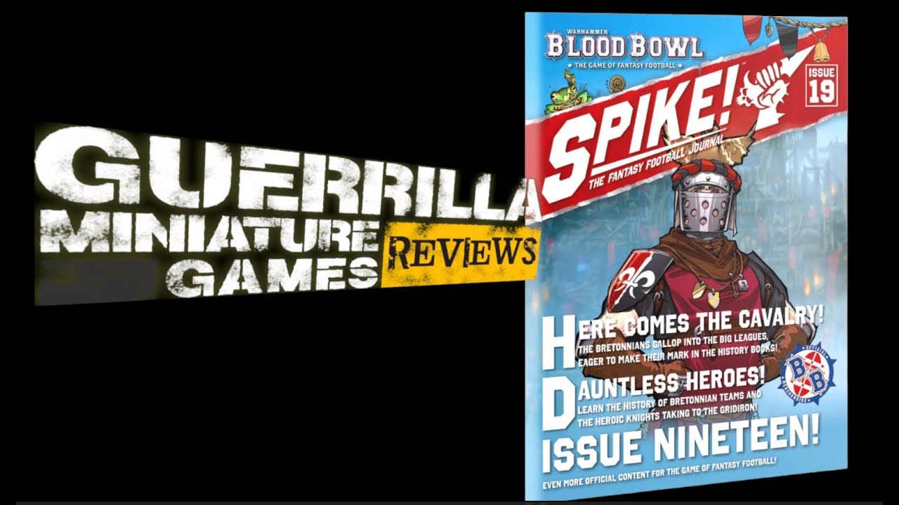 GMG Reviews - SPIKE 19 - The Bretonnians by Games Workshop