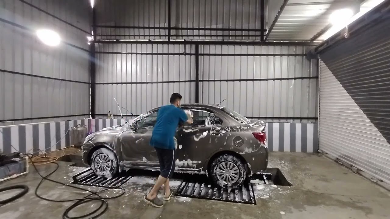 Swift Dezire in for wash and ceramic wax #marutisuzuki #automobile #detailing #service #dezire 