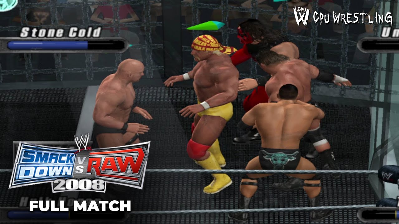 WWE SVR 2008 | Elimination Chamber: Hulk Hogan vs Rock vs Stone Cold vs Kane vs HHH vs Undertaker
