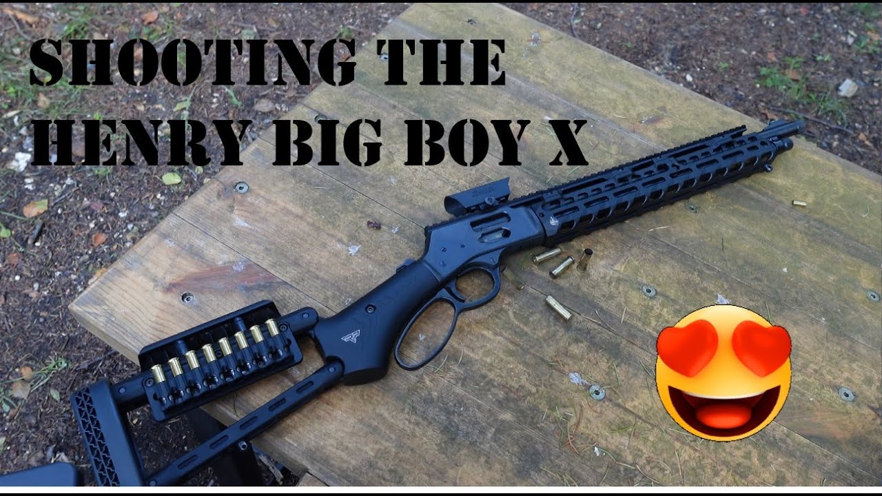 Стрельба из потрясающего Henry Big Boy X из .357 Magnum!