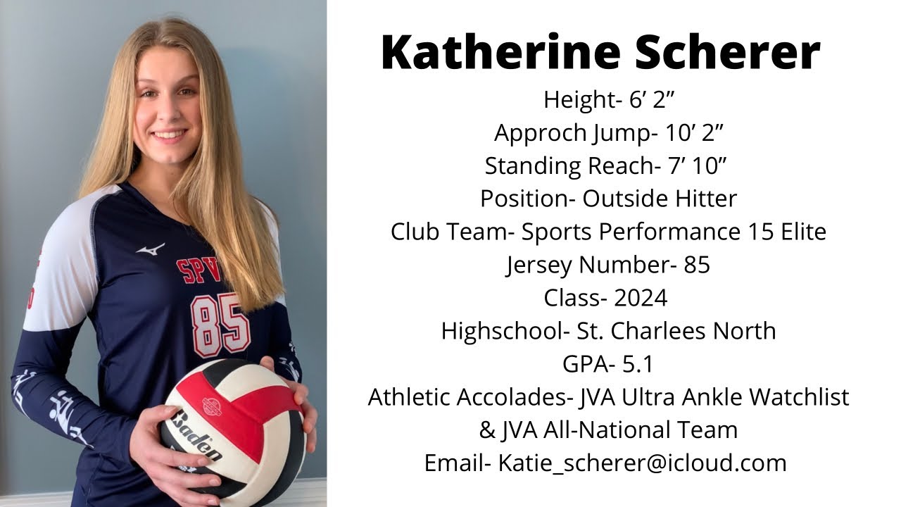 Katherine Scherer- Class of 2024 Volleyball Recruiting Video