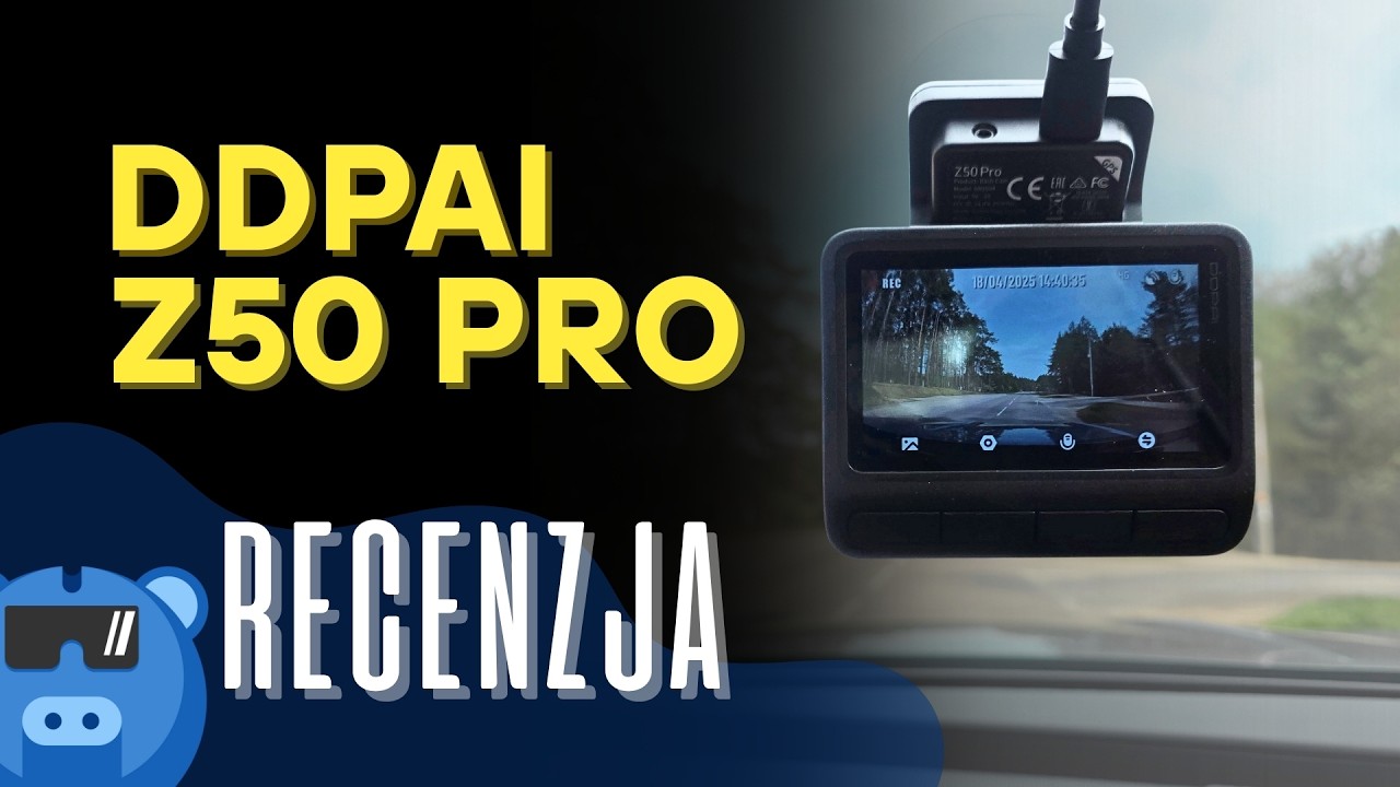 DDPAI Z50 Pro &ndash; kr&oacute;l wideorejestrator&oacute;w premium [TEST]