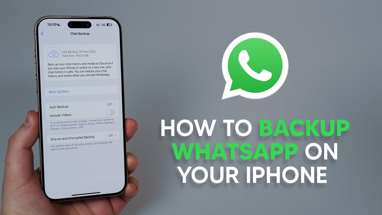 (2024) iPhone WhatsApp Backup - All Issues Fixed!!