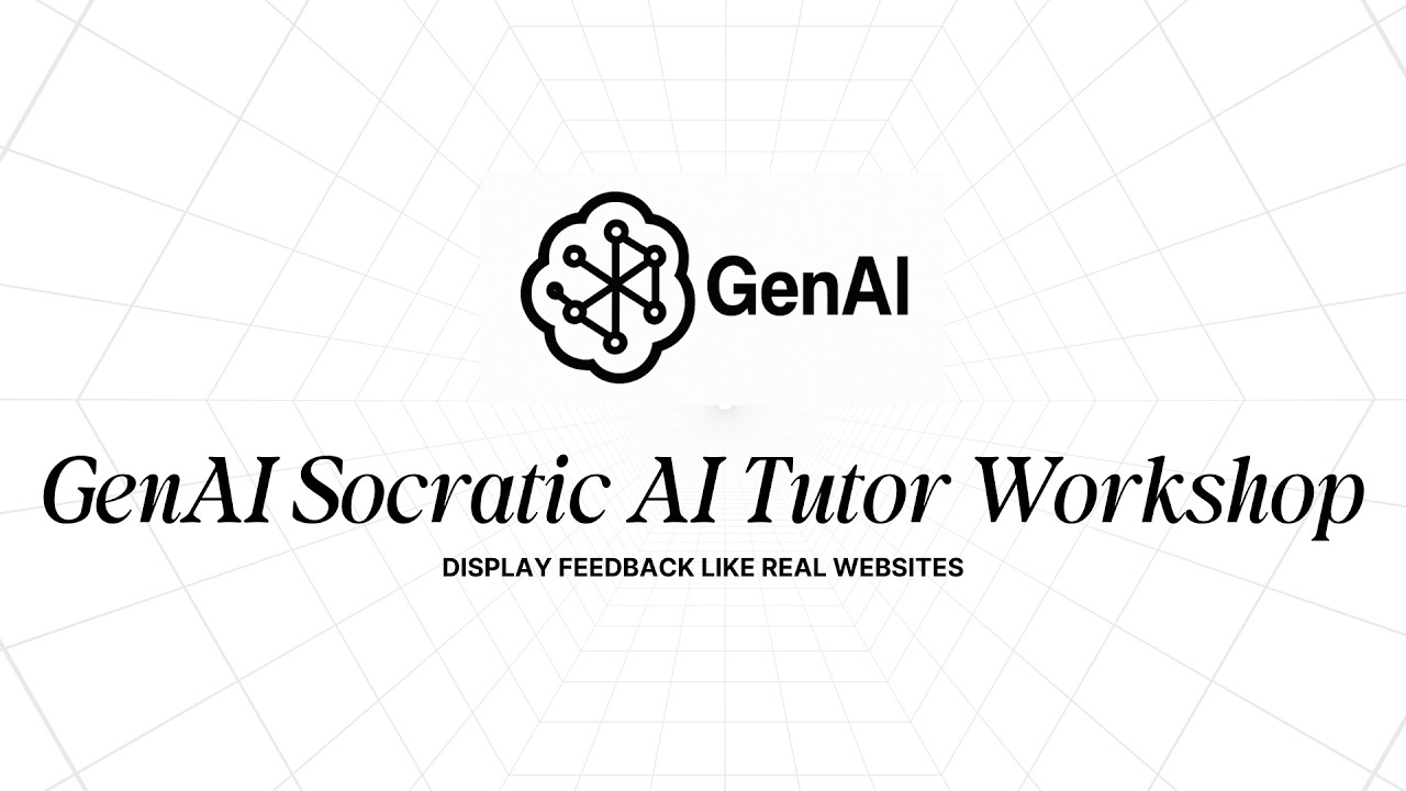 Build a Socratic AI Tutor with LLMs | GenAI 101 for Beginners