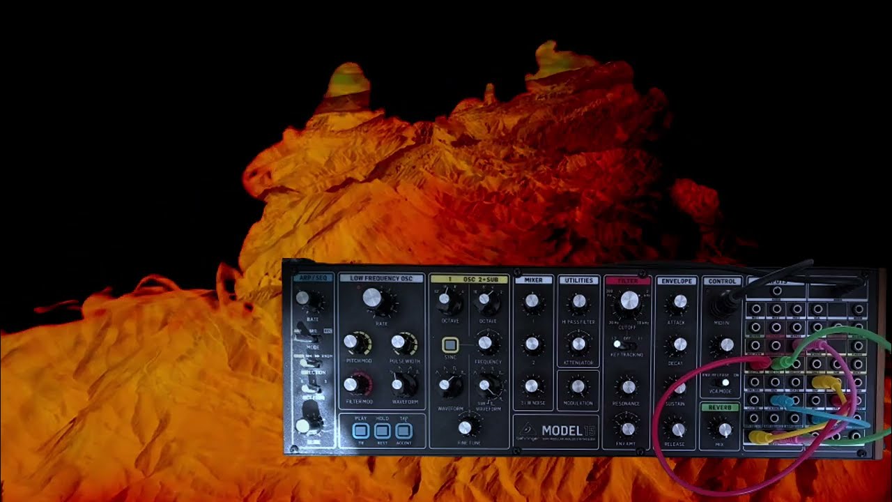 The pain of a synth - Behringer Model 15 - dark melancholic ambient