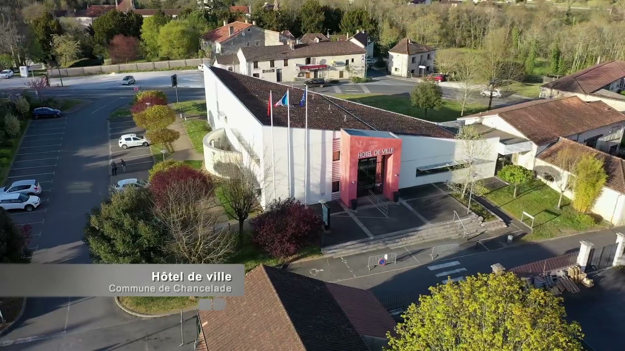 Survol de la commune de Chancelade