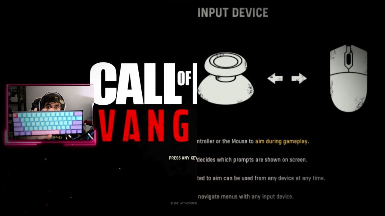 Call of Duty Vanguard PS5 Keyboard & Mouse Settings (Sensitivity, DPI, Keybinds)