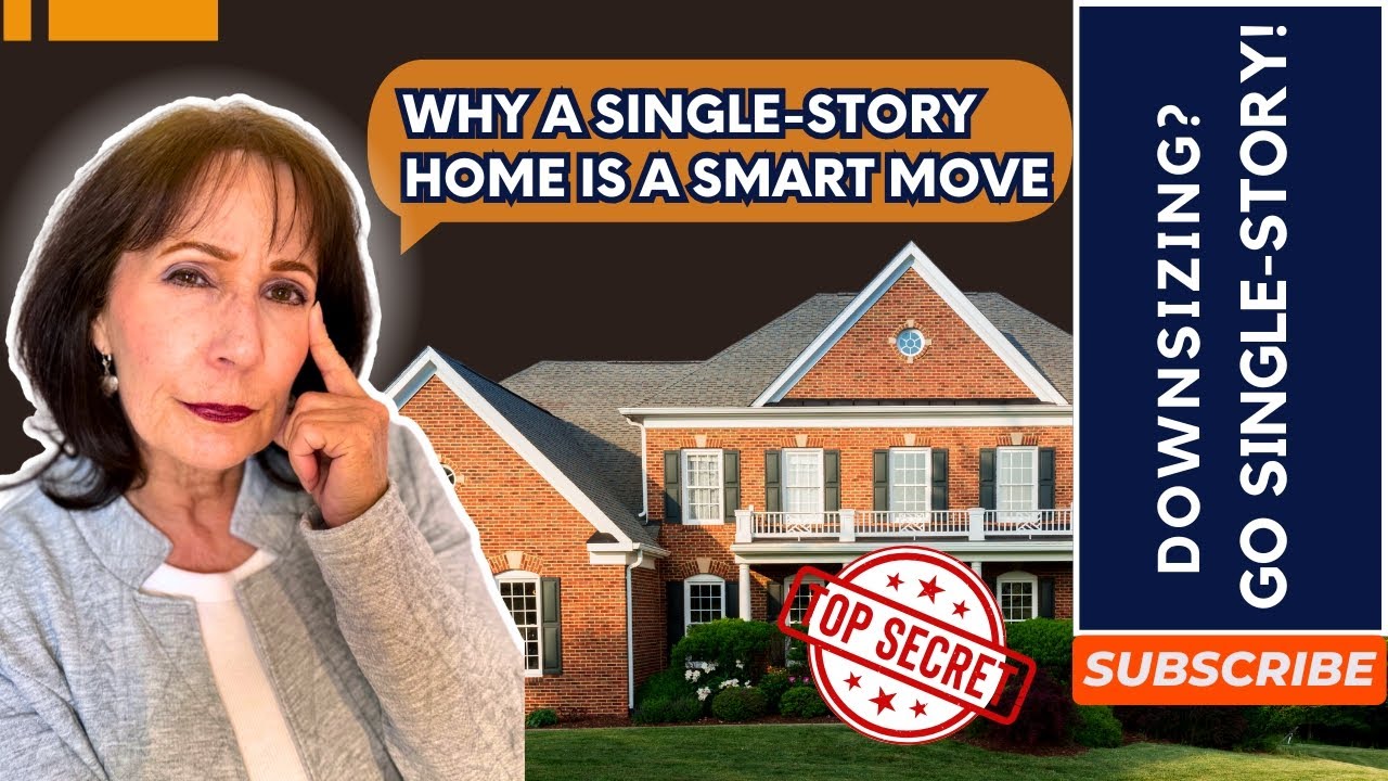 🏡 Thinking About Downsizing? Here’s Why a Single-Story Home is a Smart Move!