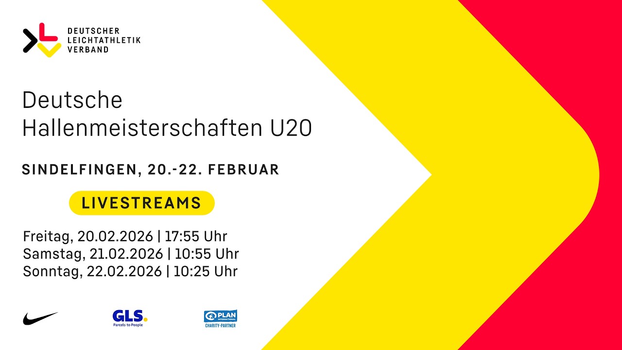 Livestream DM Halle U20 - Sonntag