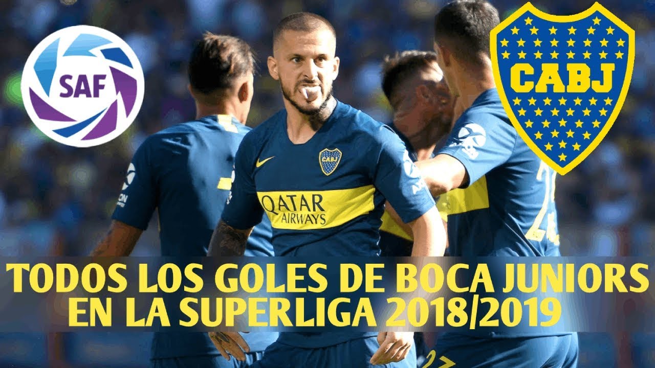 TODOS LOS GOLES DE BOCA JUNIORS EN LA SUPERLIGA 2018/2019