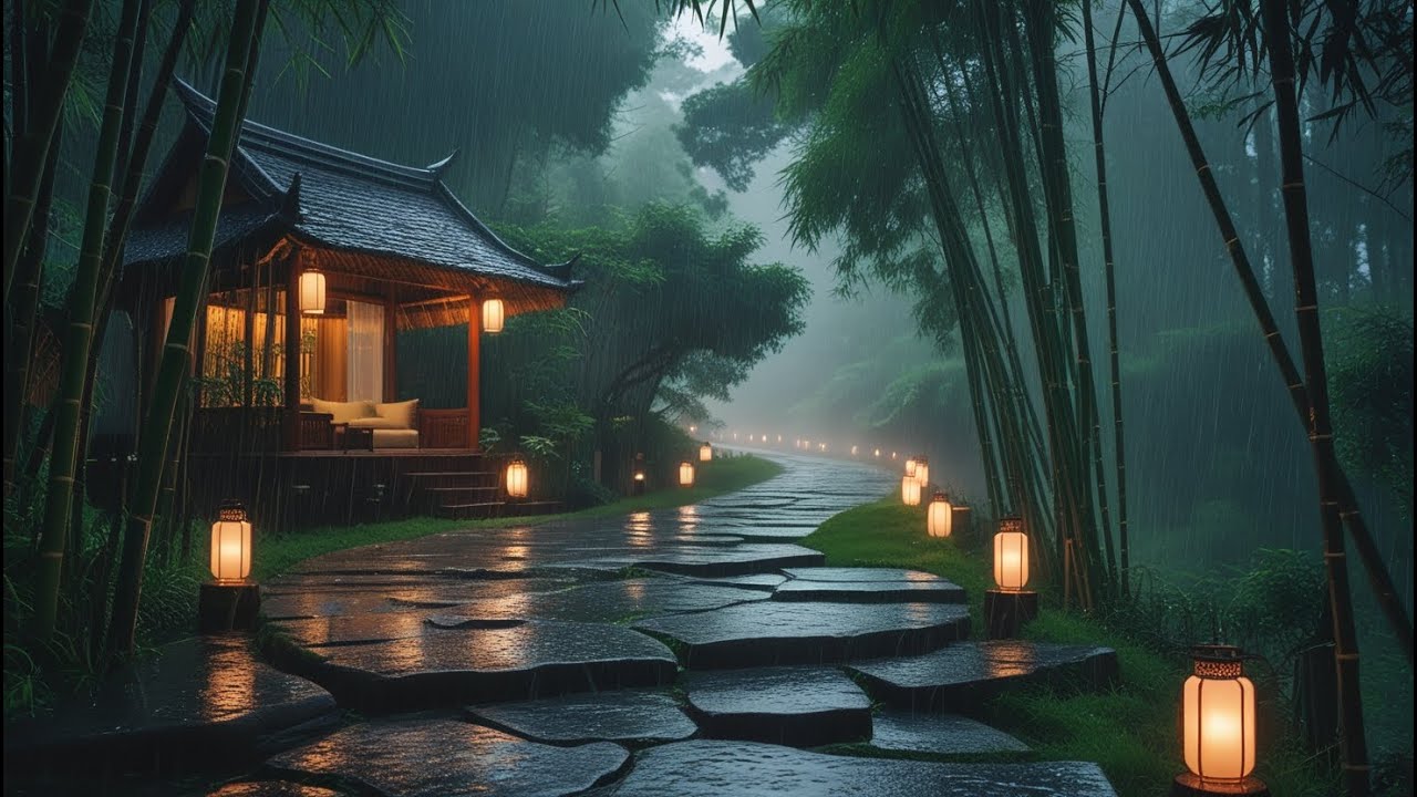 Gentle Rain Tapping for Insomnia Relief
