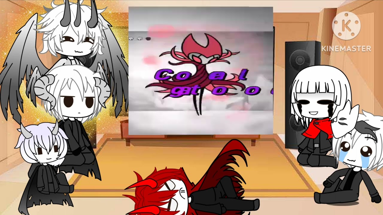 🖤🤍//__~~ hollow kinight reaccionan a sus comics ~~__//🤍🖤