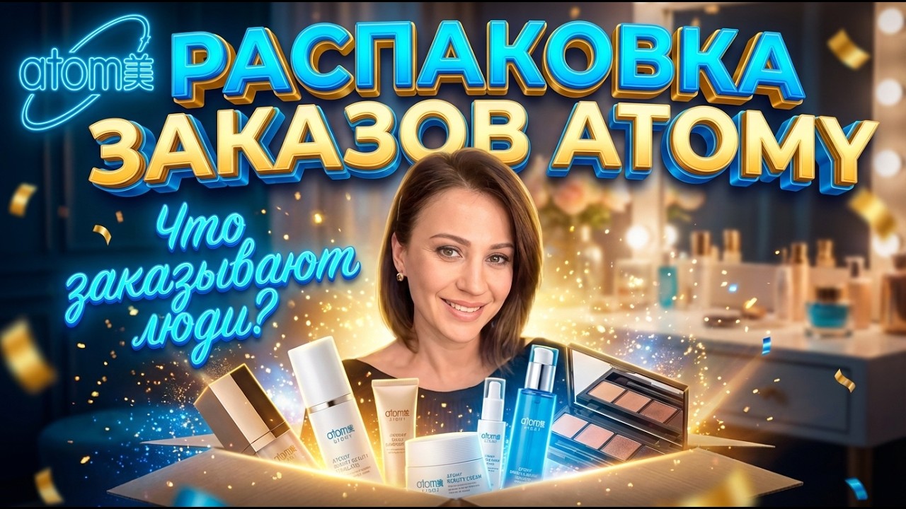 Распаковка заказов Atomy. Что заказывают люди?
