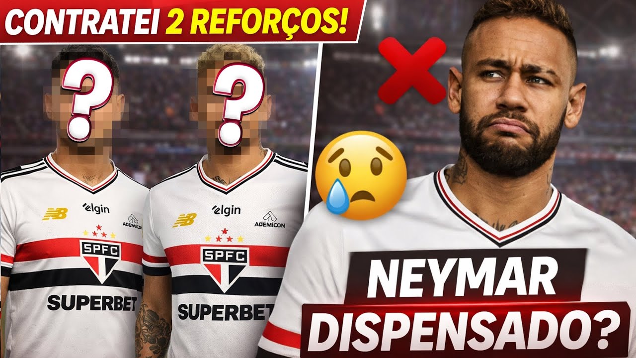Contratei 2 craques e mandei o Neymar embora… loucura ou estratégia? - ML #33  Gogosz Patch PES 2021