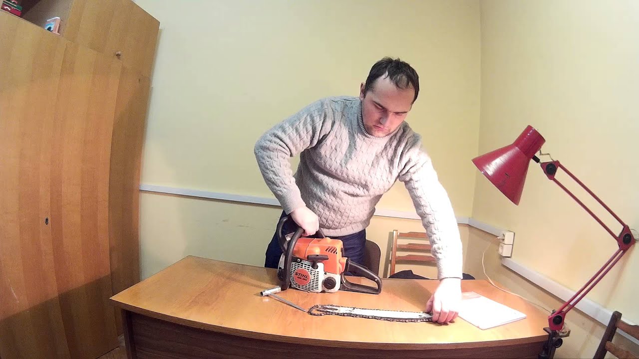 Обзор бензопилы Stihl MS 180