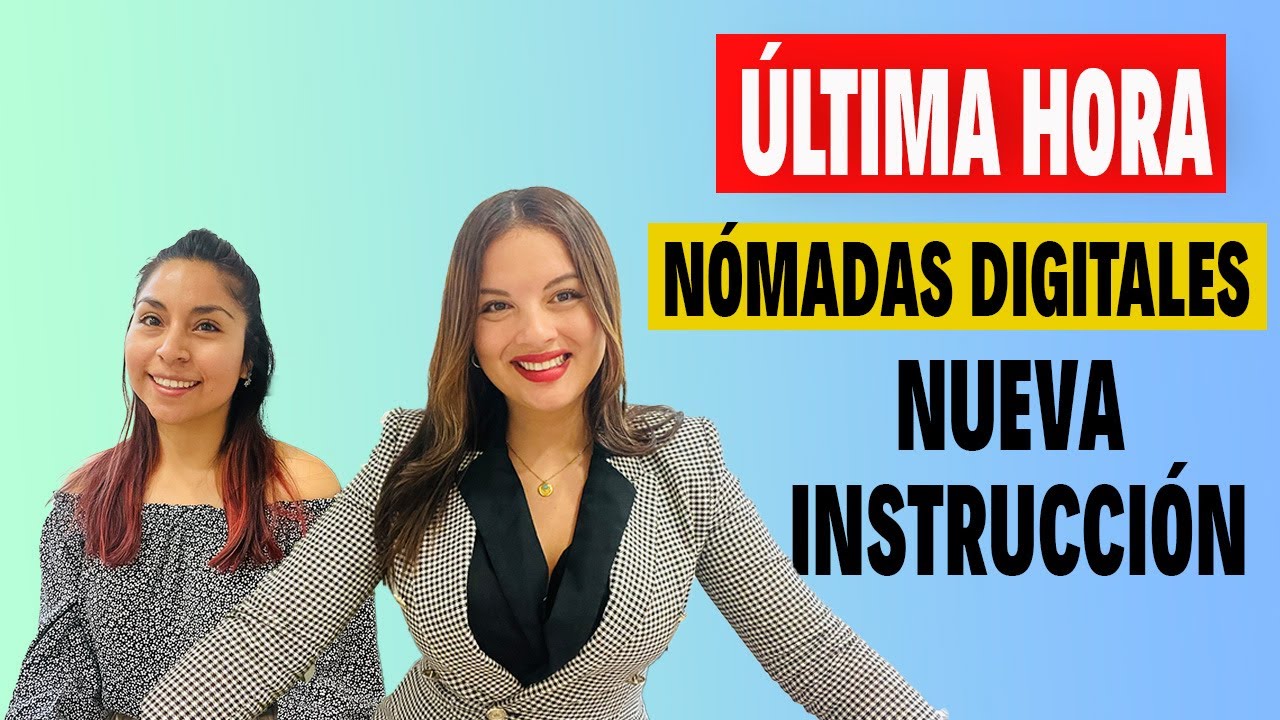 EMIGRANTES ✈️ 🇪🇸 - NUEVA INSTRUCCIÓN para NÓMADAS DIGITALES en ESPAÑA.