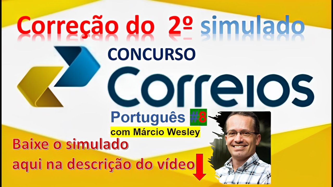 Correção do 2º Simulado - Português para os Correios
