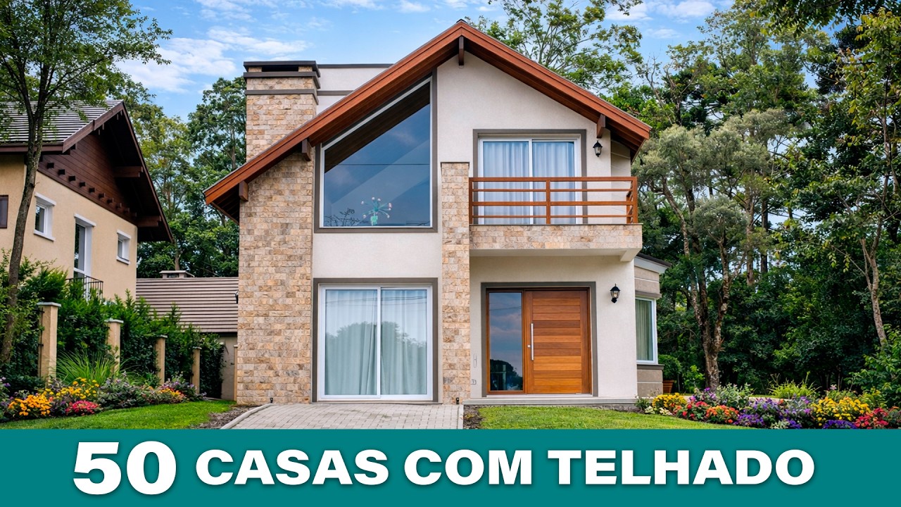50 Fachadas de Casas de Campo Perfeitas para se Inspirar 🌿