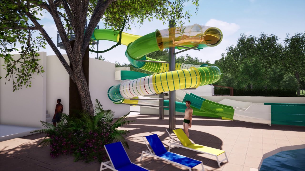 Nouveau Toboggan 2021 - Camping Domaine des Salins