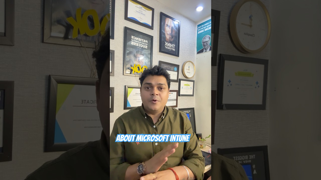 What is work of Microsoft Intune ! How to Enroll Devices to Intune portal.