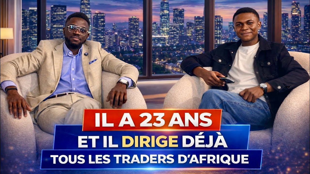 À 23 ANS, IL DIRIGE TOUS LES TRADERS D'AFRIQUE #trading #weltrade #forex #indices #deriv #business 