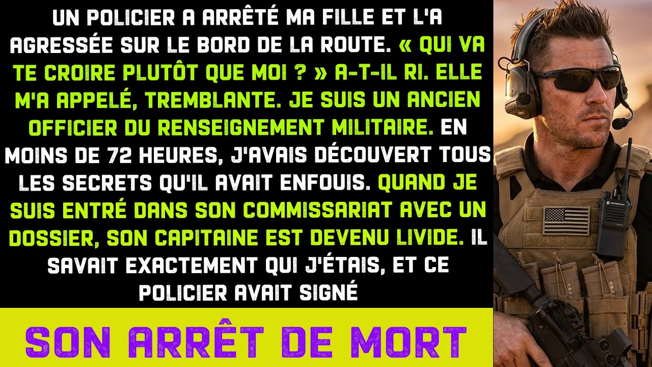 Un policier a agressé ma fille et dit «Qui te croira ?»—Son capitaine a blêmi après ce que j’ai fait