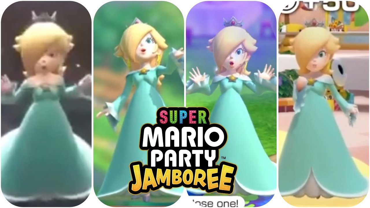 ROSALINA: Voice/Animations in Super Mario Party Jamboree!