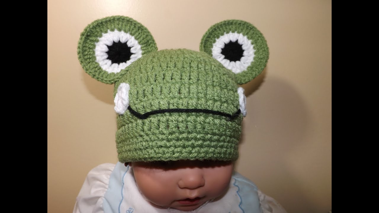 Crochet Gorrito Rana